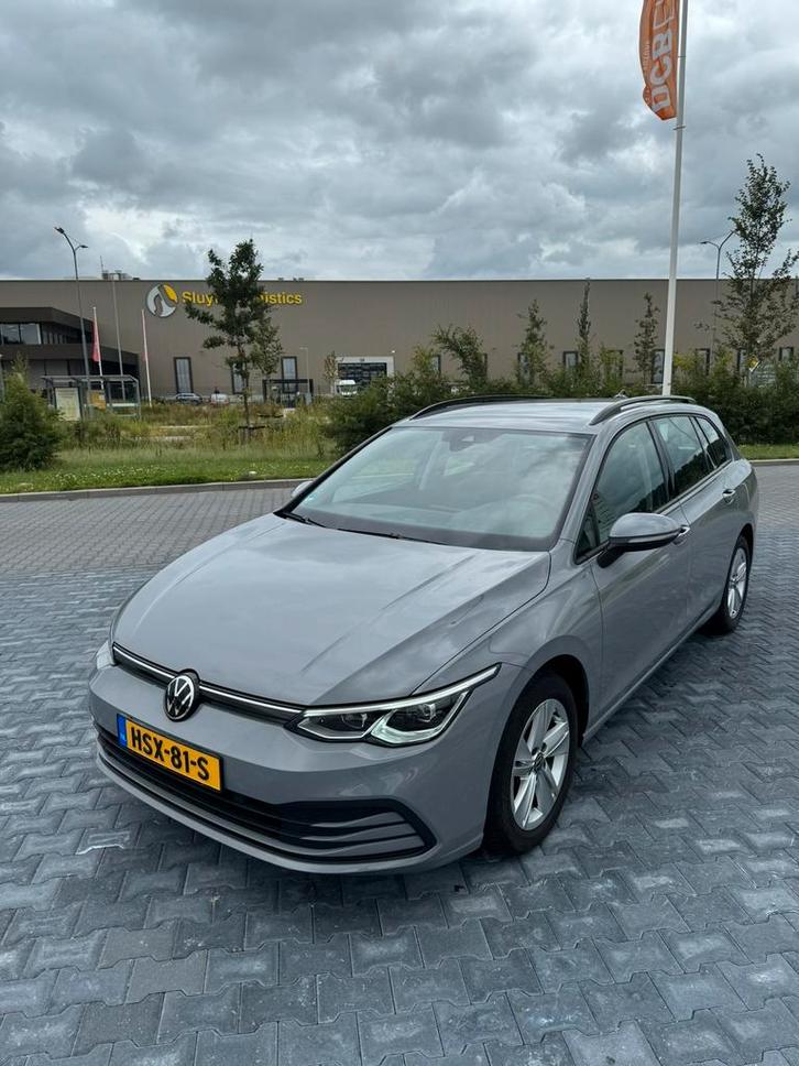 Volkswagen Golf Variant 1.5 TSI 130pk 2021 Grijs, Auto's, Volkswagen, Bedrijf, Golf Variant, ABS, Achteruitrijcamera, Adaptive Cruise Control