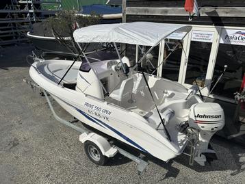 Prins 550 Johnson 50PK INCL Trailer ZEER NETJES!! Bimini-TOP beschikbaar voor biedingen
