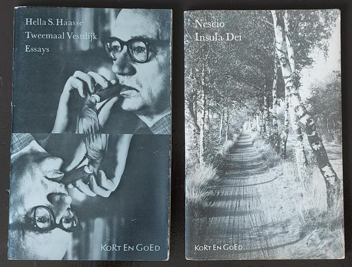 Nescio, Insula Dei; Haasse, Tweemaal Vestdijk, Boeken, Literatuur, Zo goed als nieuw, Ophalen of Verzenden