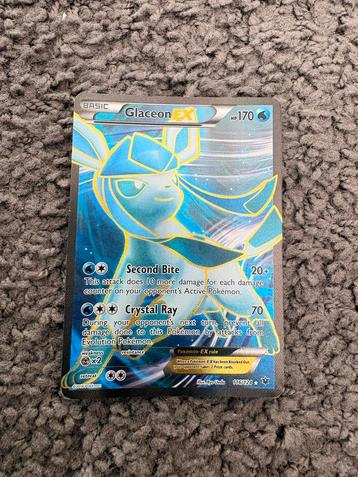 Glaceon ex - Zeldzame Pokémonkaart! beschikbaar voor biedingen