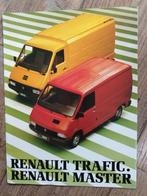 Renault Trafic & Master - Brochure 1981, Renault, Ophalen of Verzenden, Zo goed als nieuw, Renault
