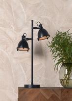 Lamp “Harlem” van Riviera Maison - zwart metaal, Ophalen of Verzenden, Metaal, Industrieel, 50 tot 75 cm