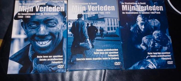 Mijn Verleden - Limburgse Mijnen DVD Boxen, Cd's en Dvd's, Dvd's | Overige Dvd's, Gebruikt, Boxset, Alle leeftijden, Ophalen of Verzenden