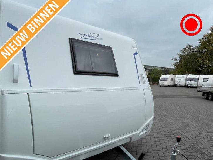 Caravelair Alba 496, Caravans en Kamperen, Caravans, Bedrijf, tot en met 4, tot 500 kg, Treinzit, Caravelair, Dwarsbed, Overige typen
