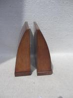 Set Italiaanse houten boekensteunen - Sorrento inlegwerk, Antiek en Kunst, Ophalen of Verzenden