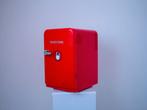 Rode Retro Minikoelkast Minifridge, Ophalen, Zonder vriesvak, Minder dan 45 cm, Minder dan 85 cm