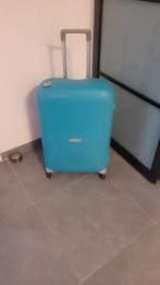 SAMSONITE TERMO YOUNG SPINNER 78CM TURQUOISE ZGAN, Hard kunststof, 45 tot 55 cm, Zo goed als nieuw, 70 cm of meer