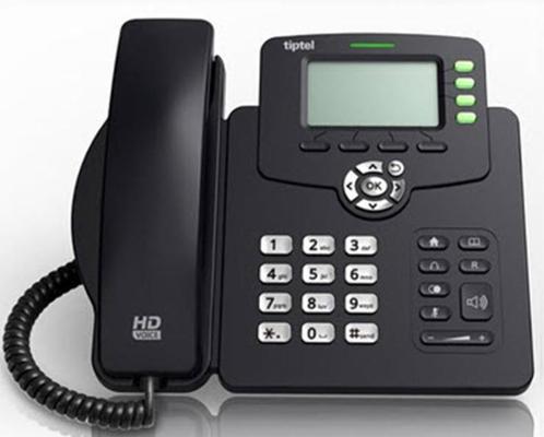 Tiptel 3230 bureau IP telefoon inclusief adapter, Telecommunicatie, Vaste telefoons | Niet Draadloos, Nieuw, Ophalen of Verzenden