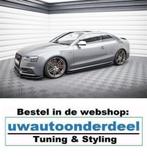 Maxton Spoiler Splitter Lip Geschikt voor Audi A5 S Line Fac, Verzenden