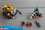 lego city diepzee duikboot 60092, Ophalen of Verzenden, Zo goed als nieuw, Complete set, Lego