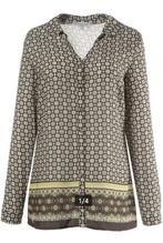 nieuwe hemd blouse van gina laura maat s, Nieuw, Ophalen of Verzenden, Maat 36 (S), Groen