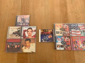 10 CD’s div.pop: Beach B, Kinks, Tom Jones(in folie) beschikbaar voor biedingen