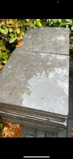 Hardstenen tegels 50x50, Gebruikt, Ophalen of Verzenden, Terrastegels, Natuursteen