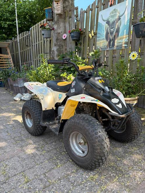 Kinder quad 50cc 4 tackt 3 versnellingen semi automaat, Fietsen en Brommers, Minibikes, Midibikes en Pitbikes, Ophalen