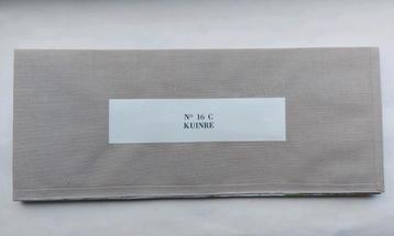 16C stafkaart uit 1964 Kuinre met Emmeloord Marknesse beschikbaar voor biedingen