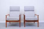 fauteuils FD164 Arne Vodder France & Søn Denemarken 60s, Ophalen, Hout, Gebruikt, -