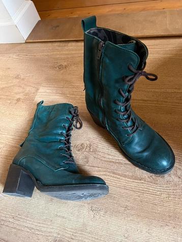 Veterlaars groen Fly london maat 38 beschikbaar voor biedingen