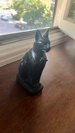 Stenen egyptisch beeldje van een kat, Verzamelen, Beelden en Beeldjes, Ophalen, Zo goed als nieuw, Dier