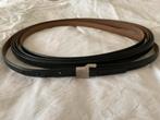 Zwarte smalle wikkel ceintuur totale lengte 378 cm, Minder dan 3 cm, 100 cm of meer, Verzenden, Tailleriem