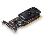 nvidia quadro p600 2gb pci-e - 4x mini-dp, GDDR5, Gebruikt, PCI, Ophalen