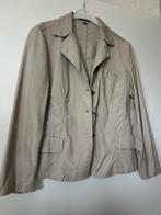 Beige rib jasje - Maat 42, Kleding | Heren, Ophalen of Verzenden, Zo goed als nieuw, Maat 46 (S) of kleiner, Beige