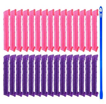 Haar krullers, Fepito magic hair curlers,  set van 30 stuks beschikbaar voor biedingen