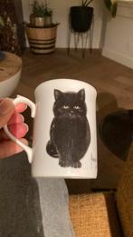DE beker cats francien westering zwarte kat, Ophalen of Verzenden, Gebruikt
