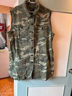 Stoer denim vest mouwloos - Nieuw! Maat 50/52, Kleding | Dames, Grote Maten, Ophalen of Verzenden, Nieuw, Groen