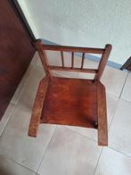 Houten vintage kinderstoeltje, Ophalen
