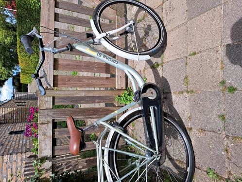 Cortina S1  7 versnellingen brede banden  breed stuur, Fietsen en Brommers, Fietsen | Dames | Omafietsen, Zo goed als nieuw, 50 tot 53 cm