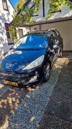Peugeot 207 1.6 16V SW Outdoor 2009 Zwart, Auto's, Peugeot, Voorwielaandrijving, 4 cilinders, Leder en Stof, Zwart