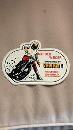 Leuke oude sticker Motorcross. Martien v/d Boer., Verzamelen, Ophalen of Verzenden, Zo goed als nieuw, Overige typen