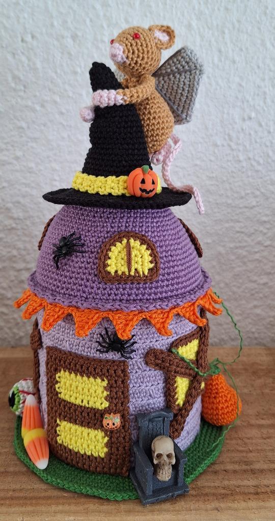 Haakpatroon PDF Halloween Muizenhuis + Toebehoren, Hobby en Vrije tijd, Breien en Haken, Nieuw, Haken, Overige typen, Verzenden