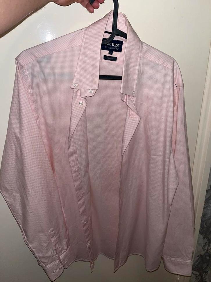 Lanugo (Suitsupply) overhemd - Maat M (40) - Nieuw!, Kleding | Heren, Overhemden, Nieuw, Halswijdte 39/40 (M), Roze, Ophalen of Verzenden