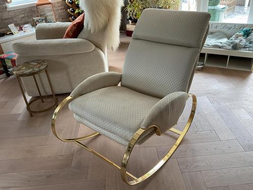 Exclusive. Schommel stoel, Huis en Inrichting, Stoelen, Zo goed als nieuw, Eén, Ophalen of Verzenden