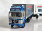 Albedo: MAN F90 combinatie "Tiefkühltransporte Burgmer", Hobby en Vrije tijd, Modelauto's | 1:87, Ophalen of Verzenden, Zo goed als nieuw