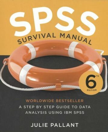 SPSS Survival Manual, 6th edition beschikbaar voor biedingen