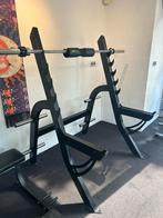 Squat rack professional line (ZONDER stang), Ophalen, Zo goed als nieuw, Overige typen