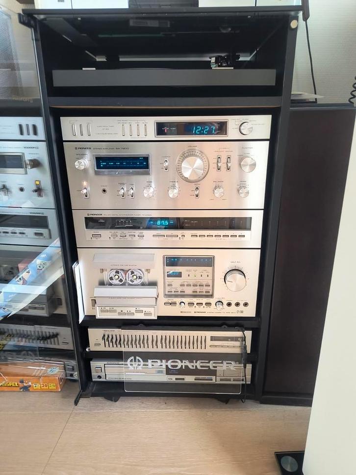 Pioneer Stereo Set - Vintage Klassieker, Audio, Tv en Foto, Stereo-sets, Gebruikt, Cassettedeck, Tuner of Radio, Pioneer, Losse componenten