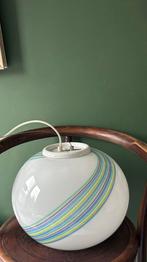 Glazen murano vintage design lamp swirl f fabian, Ophalen of Verzenden, Zo goed als nieuw, Glas