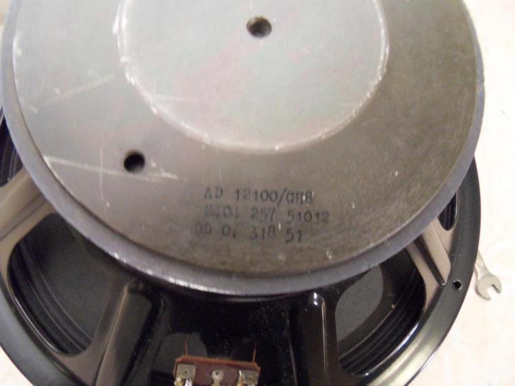 Philips Gitaar speakers, Audio, Tv en Foto, Luidsprekers, Zo goed als nieuw, Front, Rear of Stereo speakers, 60 tot 120 watt, Philips