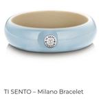 Ti Sento Millano pastelblauwe armband, Ophalen of Verzenden, Blauw, Kunststof of Plastic