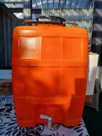 Watertank oranje, Gebruikt