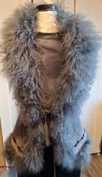Afghaanse hippie waistcoat Penny Lane vintage schapenvacht, Kleding | Dames, Bodywarmers, Ophalen of Verzenden, Gedragen, Maat 38/40 (M)