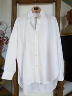 Odeeh oversized blouse twv €400, Pauw, Maat 38/40 (M), Wit, Zo goed als nieuw