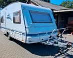 Wilk Stern 470, 2002, Mover & 2 Fietsendragers, Caravans en Kamperen, Caravans, Koelkast, Rondzit, Dwarsbed, Particulier