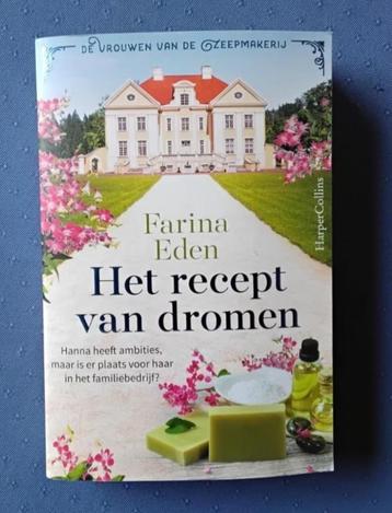 Boek: het recept van dromen van Farina Eden beschikbaar voor biedingen