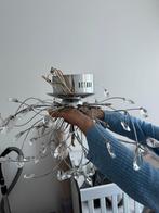 Plafondlamp met kristallen 2 maten 2 lampen!, Huizen en Kamers, Kamers te huur