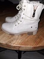 Mustang boots - Maat 39 - Zo goed als nieuw!, Kleding | Dames, Schoenen, Wit, Lage of Enkellaarzen, Ophalen of Verzenden, Zo goed als nieuw