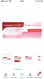 Nieuw Canesten GYNO 1 Zachte Capsule, Ophalen of Verzenden, Nieuw, Overige typen